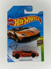 Hot Wheels HW Exotics Lamborghini Aventador J Orange 8/10 New For 2018 223 Nip