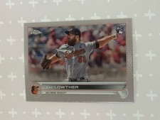 2022 Topps Chrome Sonic Zac Lowther Rookie #159 Baltimore Orioles RC (U)