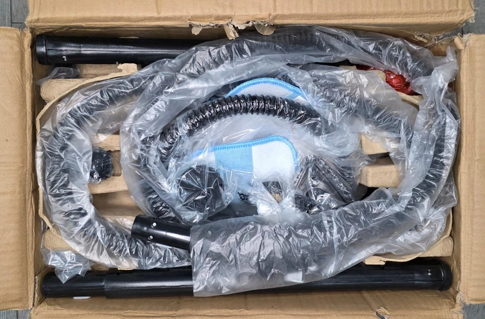 Limpiador de vapor de alta resistencia McCulloch MC1275, 45 minutos de duración, 18 accesorios: NUEVO Foto 2 de 2