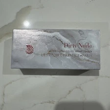 La Predire DIRTY NUDE  Luxury Lipstick VELVET Diamond NUDE Jewel Case $180