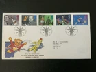 Great Britain 1996 #1698-1702 Children’s TV Programs - FDC