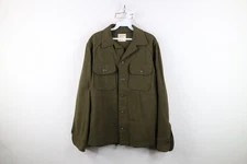 Vintage 70s Vietnam War Mens S USGI Wool Field Cold Weather Shirt Jacket Jac USA