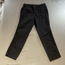 Quince Women’s Size 28 Black Cotton Twill Pants Slim Straight Casual Work