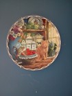 Bradford Exchange Warm Country Moments Cat Plates. Full Set Of 8 W/ Wall Hangers — photo 6