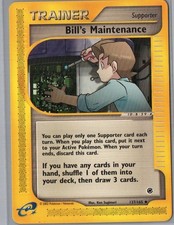 Bill's Maintenance 137/165 Uncommon Expedition Base Set Pokemon Lightly Played on eBay