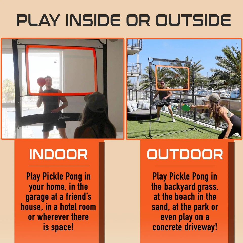 PicklePong - как джазминтон спорт и бадминтон - в помещении или на открытом воздухе - Изображение 4 из 4