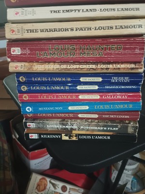 Lot of 12x Louis L'amour PB Western Book Lot