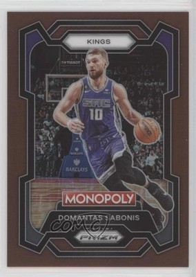 2023-24 Panini Prizm Monopoly Brown Prizm 65/249 Domantas Sabonis #77 00em