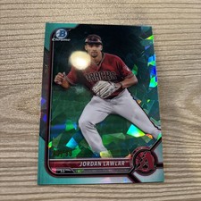 2022 Bowman Chrome Sapphire Jordan Lawlar BCP-235 Aqua /99 Image Variation