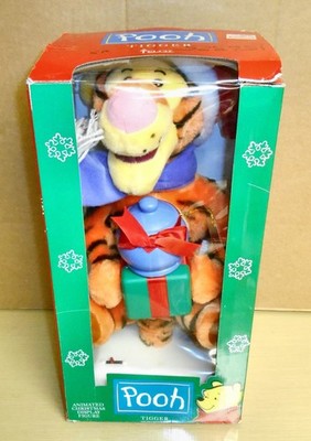 Telco Motion-ettes Disney Tigger 16  Christmas Animated figure NM/MIB