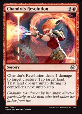 4x Chandra's Revolution MTG Aether Revolt NM Magic Regular