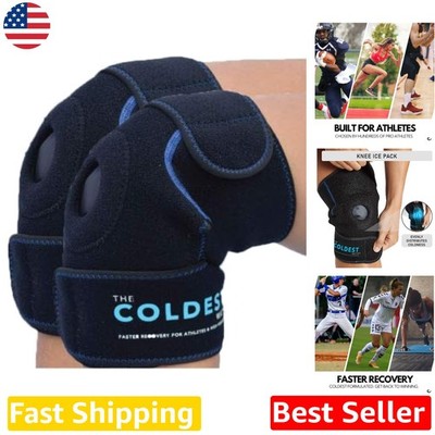 Coldest Knee Ice Pack Therapy Wrap - Fast Injury & Arthritis Relief