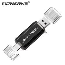 2-in-1 USB Type-C OTG Pen Drive 32GB-128GB Flash Memory Android Smartphone PC