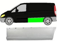 Hohe Seitenleiste FüR Mercedes Vito W639 Kurzer Radstand 2003 – 2014 Links