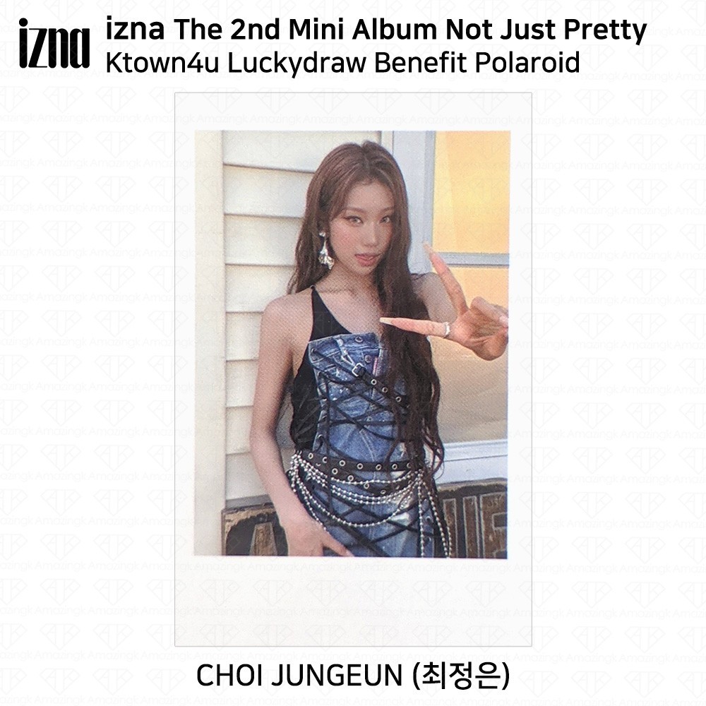 izna The 2nd Mini Album Not Just Pretty Ktown4u Lucky Draw