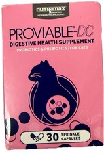 Nutramax Laboratories Proviable-DC Supplement for Cats 30 Sprinkle Capsules