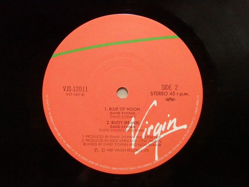 David Sylvian – Let The Happiness In VJS-12011 JAPAN Obi - Image 4 of 4