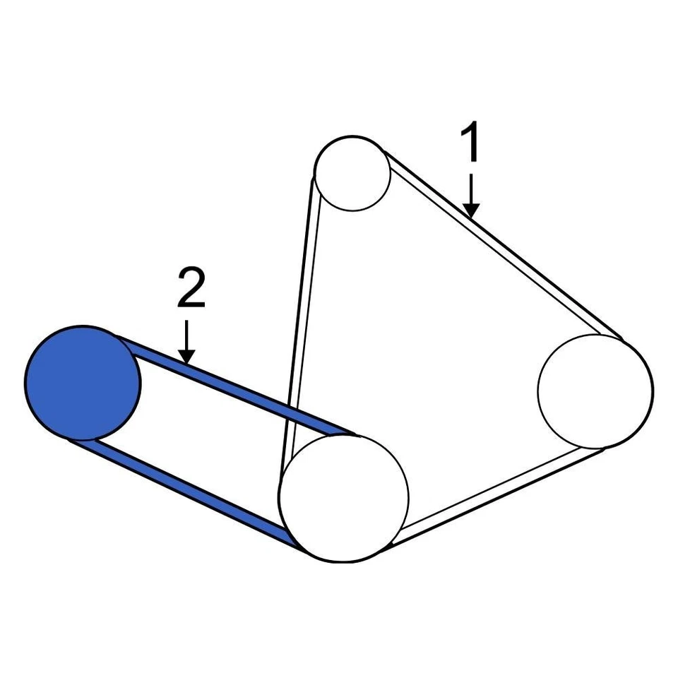 For Toyota Camry 1995-2006 Toyota 9008091212 Accessory Drive Belt Foto 3 de 4