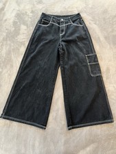 ROMWE Baggy Wide Leg Y2K 90s Grunge Skater Pants Women  s Size L 8/10 