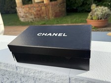 CHANEL Pumps Heel EU40.5 Black Leather CC Logo Authentic