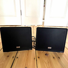 TEAC TXT 2.0 Channel Wired Bookshelf Speakers Pair Banana Jack Black