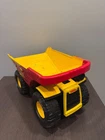 2006 Vintage Hasbro Tonka Mighty Big Yellow Dump Truck 19” Red Handle