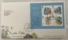 GB QEII 2016 Beatrix Potter Minisheet RM FDC Peter Rabbit Tallents House SHS