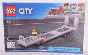 Lego 60151 Dragster Transporter Town City Race 100% Complete