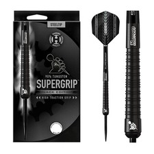 Harrows Supergrip Black 90% Tungsten Steel Tip Darts