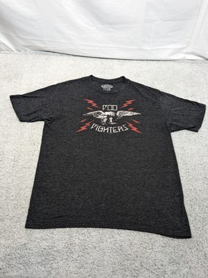 Foo Fighters Shirt XL Charcoal  Gray Six Fifty One Dave Grohl 2013 Clean