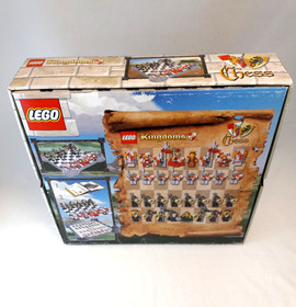 LEGO Castle Chess set 853373 Box, Game Board, Rook Builds & Insert Only -NO FIGS