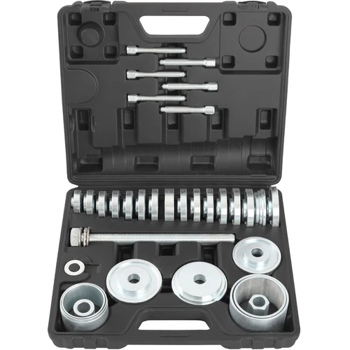 JUEGO DE HERRAMIENTAS EXTRACTOR DE COJINETE DE RUEDA 34 piezas DESMONTAR BUJES DE RUEDA COCHE para VW AUDI BMW MB - Imagen 1 de 2