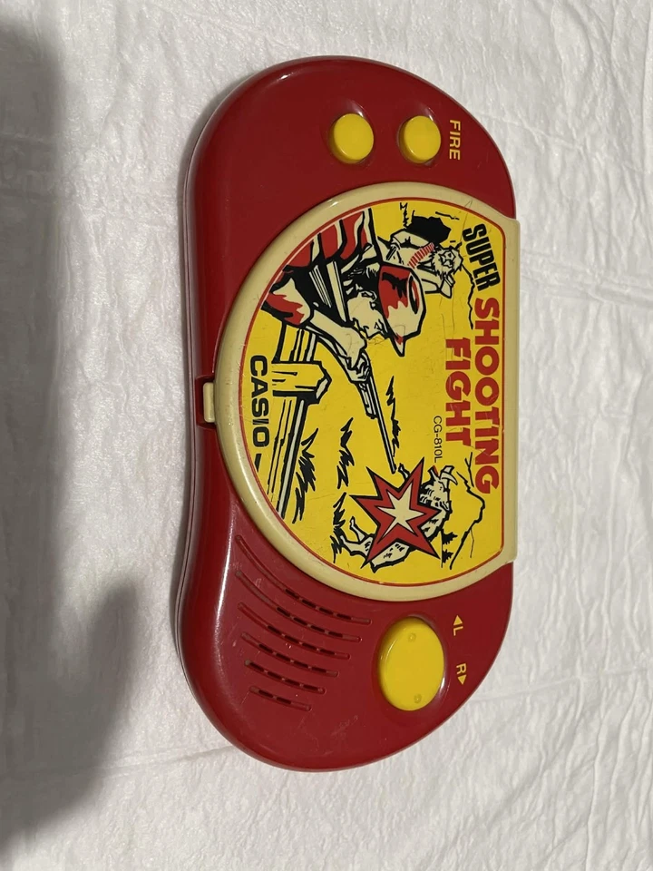 Vintage CASIO CG-810L Super Shooting Fight Rare Working - Image 4 of 4