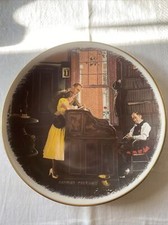 Gorham Norman Rockwell Plate The Marriage License Issued In 1976 Made In USA