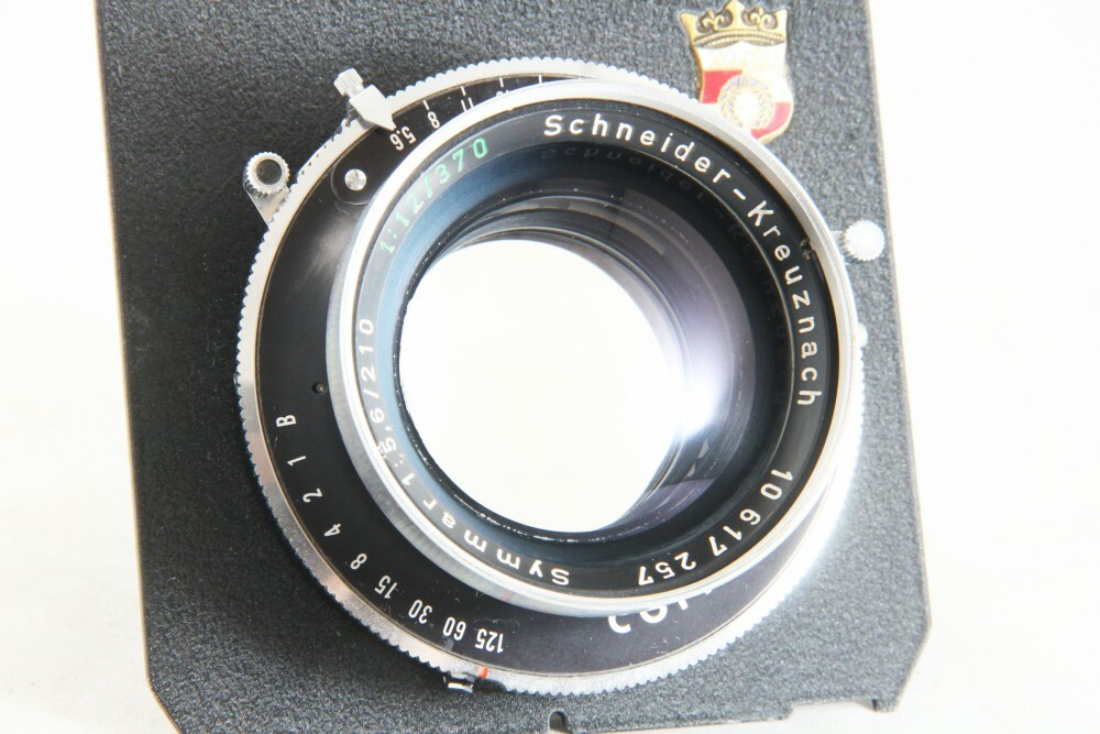Exc Schneider-krenznach Symmar 210mm f 5.6 1:12/370 COPAL Exc Schneider-krenznach Symmar 210mm f 5.6 1:12/370 COPAL