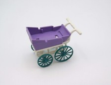 PLAYMOBIL (J169) EPOQUE 1900 - Landau Poussette Couple 5510 Incomplète