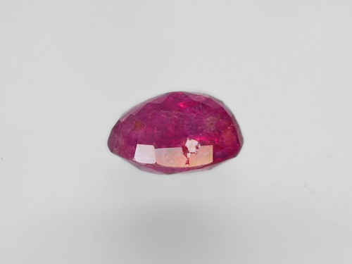 GRS Certified BURMA Ruby 4.87 Cts Natural Untreated Pinkish Red Cushion - Picture 8 of 9
