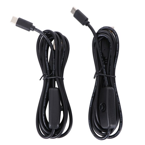 2 Pc USB Type- Cord Usb-c to Cable Compatible for Raspberry Pi - Afbeelding 6 van 12