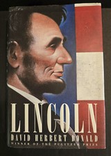 Lincoln by Donald, David Herbert Hardback G/VG