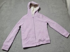 Place Long Sleeve Lavender Hooded Jacket Girls XL 14