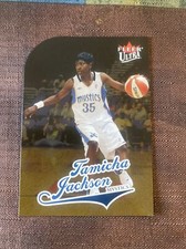 2004 FLEER ULTRA WNBA TAMICHA JACKSON GOLD MEDALLION DIE-CUT WASHINGTON MYSTICS