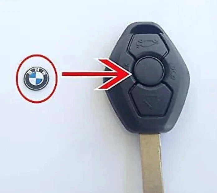 2x logo BMW key 11mm - Imagen 2 de 4