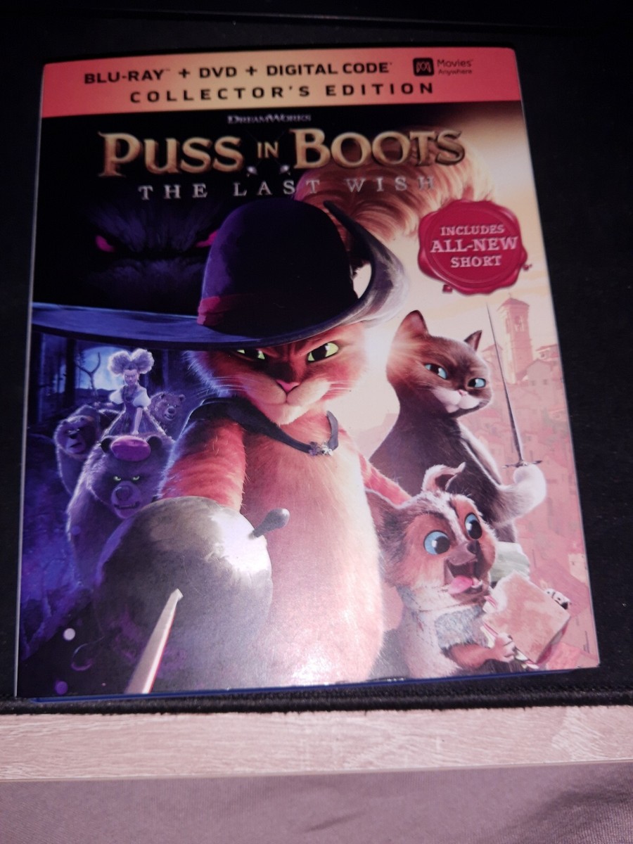 Puss in Boots: The Last Wish (Blu-ray, 2022) 191329229019 | eBay