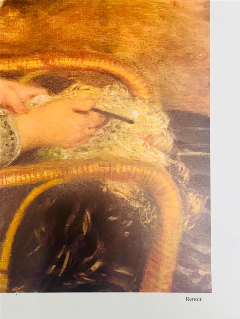 Pierre-Auguste Renoir By The Seashore Facsimile Signed Lithograph