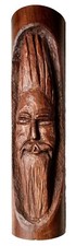 VTG Hand Carved Old Man of the Woods Mythical Sculpture Folk Art SEE PICTURES