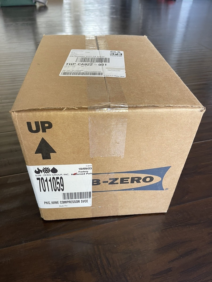 Sub Zero 7011059 Wine Compressor For 400 WS Series Genuine Factory