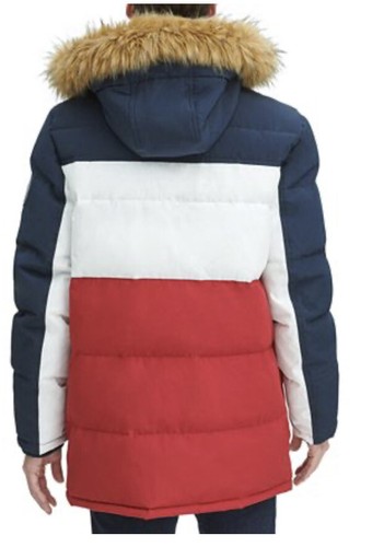 Tommy Hilfiger Long Snorkel Coat Size L 