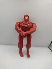 Bandai 1995 Mighty Morphin Power Rangers Slashing Red Ninja Ranger WORKING