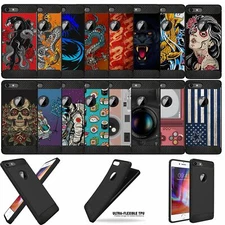 Slim Case for iPhone 8 Plus /7 Plus, Flexible Durable Elegant TPU Cover