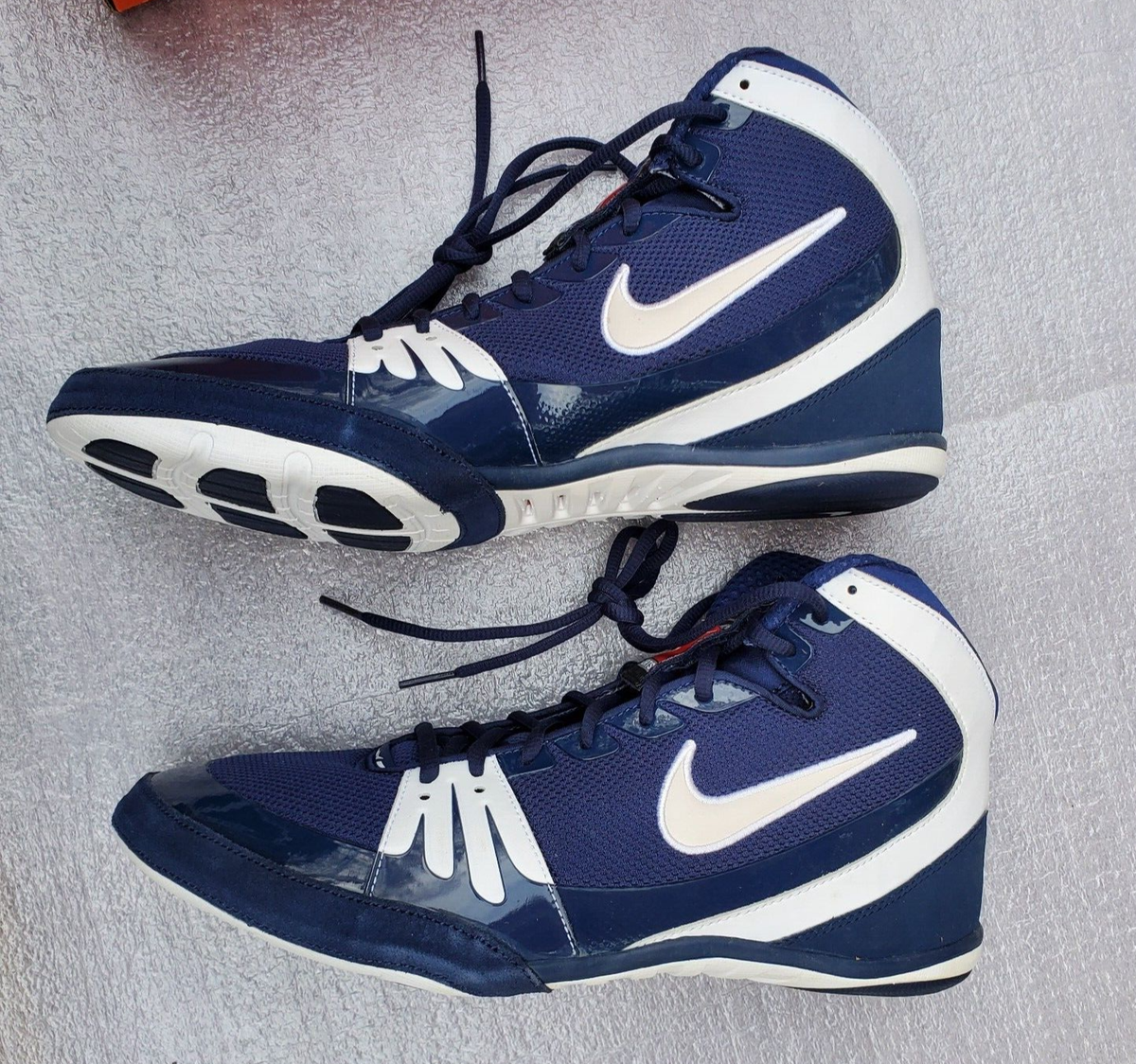 Nike Freek Blue White Wrestling Shoe 316403-011 size: